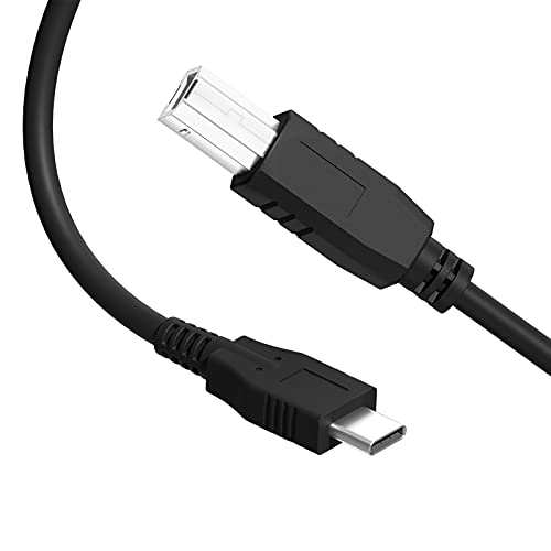 USB C pisač kabl 10ft, tip C do USB b kabl za skener pisača kompatibilan sa Macbook Pro, HP, Dell, Epson, Canon, Brate, Samsung Printers