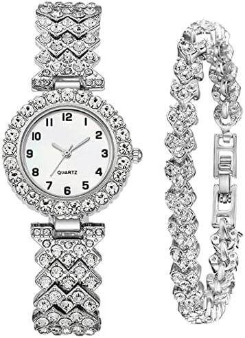 ADSBIAOYE Luksuzni ženski ručni satovi Kristalna Inlay narukvica Watch modni Casual kvarcni