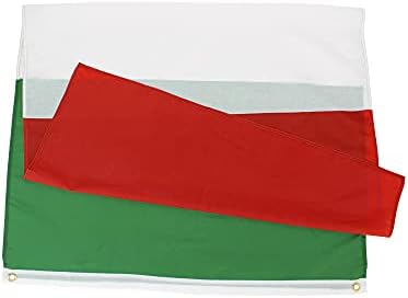 Zastava ANJOR Italije 3x5 stopa italijanske nacionalne zastave poliester sa mesinganim ušicama 3 X 5 Ft