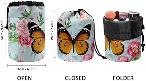 doginthehole Rose kozmetičke torbe multifunkcionalne toaletne torbe za kante leptir vezice torba