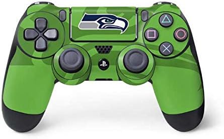 Skinite naljepnicu Kožom Kompatibilan sa PS4 kontrolerom - službeno licencirani NFL Seattle Seahawks Dvostruki dizajn vida