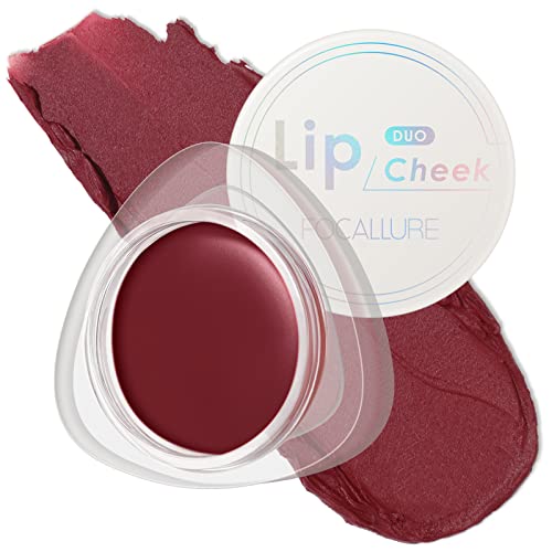 FOCALLURE Velvet-hazy Matte Cheek Lip Mud Dual-use for Lips And Cheek Lip Clay High Pigment ruž za usne Blush Lasting Lip Tint