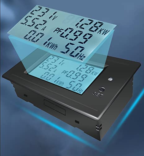 Digitalni multimetar AC 40-280V 100A LCD displej digitalni trenutni naponski energijski frekvencijski