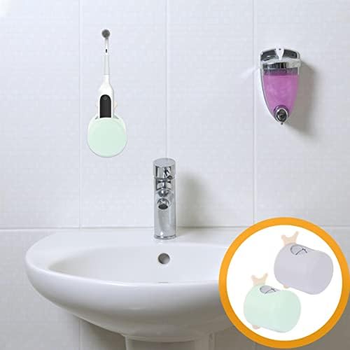 Električne četkice za zube u kupaoniku četkica za zube: 2pcs Zidni nosač četkica za zube Organizer