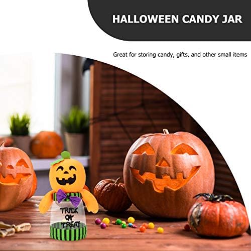 KESYOO Halloween candy Jar slatkiši kontejner za čuvanje bombona konzerve za zabavu držač kostima za Noć vještica