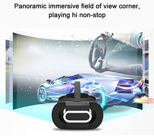 360 ° VR Smart naočale, virtualna stvarnost 3D VR naočale plave zaštitne naočale, igra kaciga za mobilni telefon nosio se panoramski panoramski 3D razmak, nosivost 3D igara za video naočale