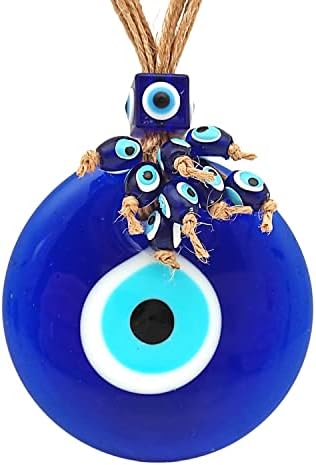 Candymosa 3.5 Turkish Evil Eye Decor Ornament - plavi zli zid očiju viseći u kutiji - Zaštita