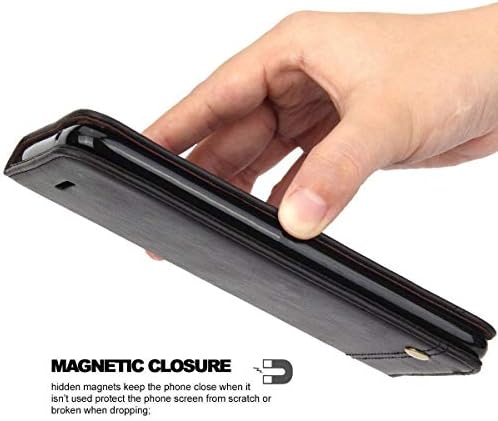 LG K40 Case, LG K12 Plus / LG Solo LTE/LG Harmony 3/LG X4 2019/LMX420/Xpression Plus 2 Case, LBYZCASE Flip Wallet kožni zaštitni poklopac sa slotovima za kartice magnetno zatvaranje postolja