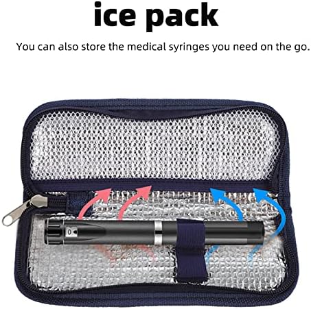 HealFy hladnjaci Insulin Cooler torba Insulin Cooler Torbica za putovanja za dijabetike Organiziranje lijekova