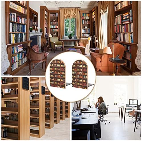 Books Bookshelf drveni Bookends trendi dekorativni stalak za knjige za kućne i kancelarijske Police Set