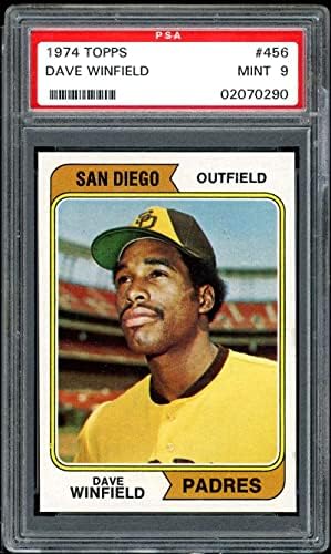 Dave Winfield Rookie Card 1974 FAPPS 456 PSA 9