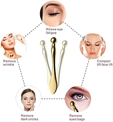 Esencijalna masaža za ulje Metalna krema za oči uvozni pamac krema za lice Scoop Beauty Tool Beauty