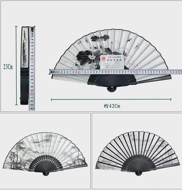 MAFSMJP kineski stil ljeto svilena sklopiva ventilator Tradicionalna kultura ručna ventilator Početna Vanjski