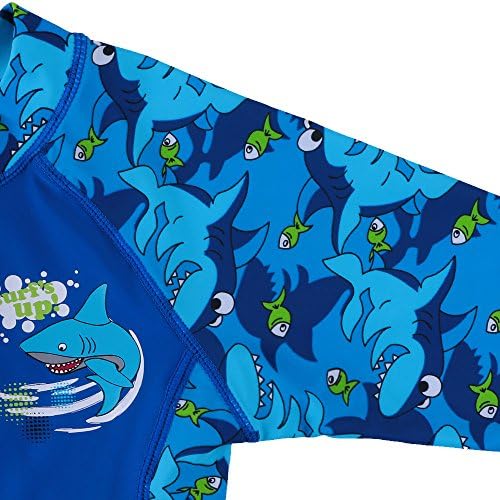 TFJH E dječaci kupaći kostim osip kupaći kostim, mališani 50+ UV zaštitni zaštitni zip