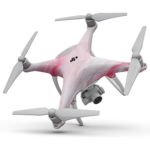 Dizajn Skinz Dizajn Skinz mrakrilizirani ružičasti raj V6 Cull-Body Wrap naljepnica Komplet-komplet Kompatibilan je s drone dji iskra