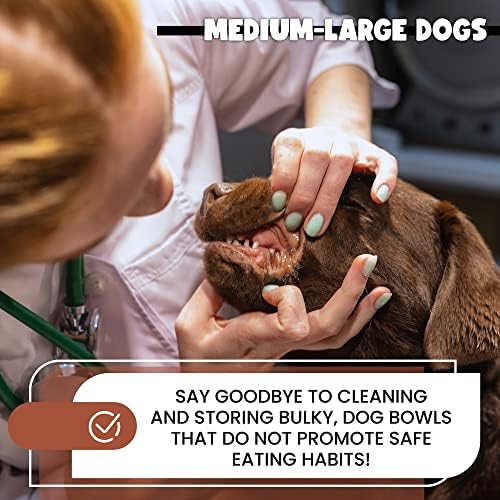 Posuda za sporo hranjenje pasa, sprečava prekomjernu potrošnju hrane & amp; gušenje | hranilice za slagalice za