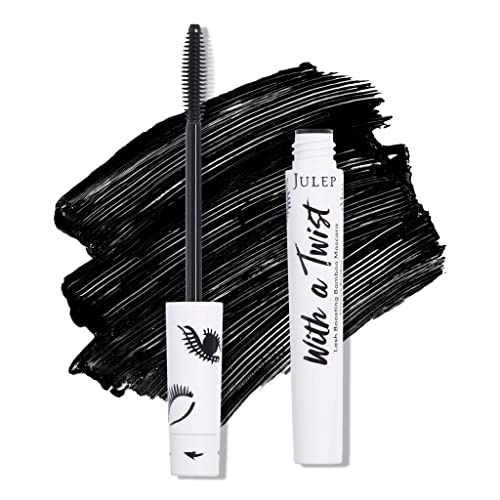 Julep sa Twist Lash maskara za povećanje volumena i produžavanje sa bambusom 0.24 unce