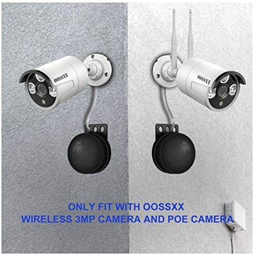Oossxx 4kom prošireni zvučnik,Fit bežična 3MP Kamera i POE Kamera