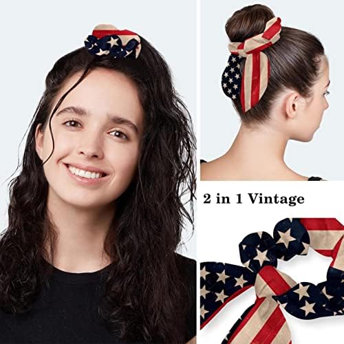 Radna kapa sa uzorkom američke zastave sa dugmetom za treniranje podesive kravate za leđa sa gumicom za kosu