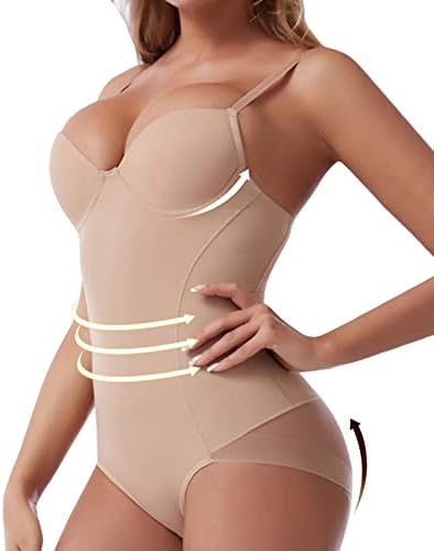 Skulpran bodysuit za žene Tummy Control puni tjelesni shaper bez rukava plus veličine bedra Slimmer Bodycon kombinezon