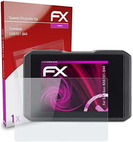 ATFolix plastični stakleni zaštitni film kompatibilan sa SIMIKON NX6101-944 Stakleni zaštitnika, 9h hibridnog