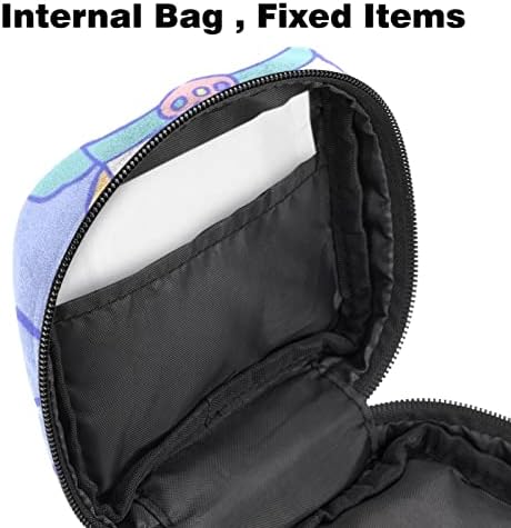 Oryuekan sanitarne torba za savrće, menstrualni kup torbice Prijenosni sanitarne jastučiće za skladištenje