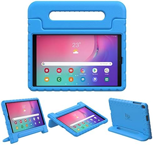Tatanizam Case Fit Samsung Galaxy Tab A 10.1 SM-T510 / T515, Lagani udarni otporni Eva Dječiji zaštitni poklopac za kabriolet s ručkom - plava
