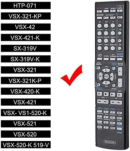 Novi zamjenski AXD7622 za pionir AXD7624 AXD7690 AXD7723 AXD7660 AXD7583 VSX-521 VSX-820 VSX-524 VSX-530 VSX-70 VSX-520 VSX-524 VSX-822 VSX-824 AV A / V audio / video prijemnik