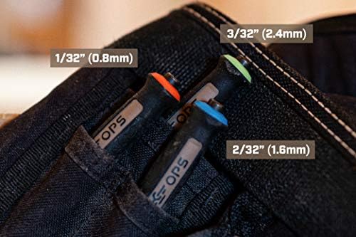 Spec Ops-SPEC-N1-3pk Alati set za nokte Punch 3-dijelni komplet uključuje 1/32, 1/16, 3/32, prianjanje