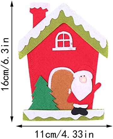 Božić Mini viljuška pribor za jelo torba dekoracija Tabela dekor Set za Božić Party večera Puppy Party dekoracije