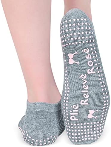 Život Lexie ljepljive čarape za barre, pilates, lagree, joga, ples non kliznite ženske čarape