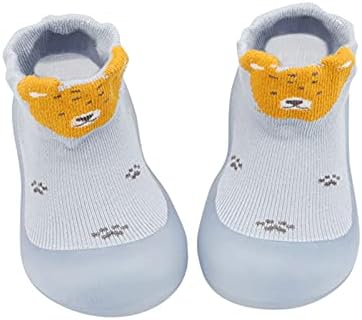 Slatke prve male šetače beba elastične cipele čarape za bebe zatvorene životinje povremeni dečaci klizaju