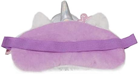 O MOJ BOŽE! Pribor Miss Gwen Rainbow Crown Plish Maska za spavanje, Bijela