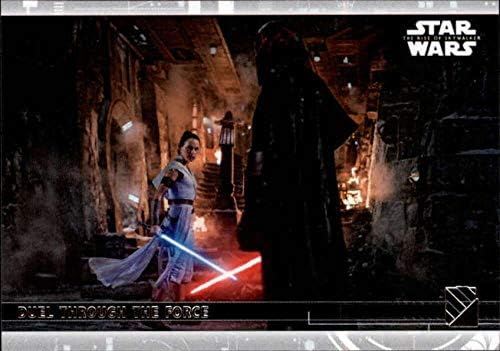 2020 TOPPS Star Wars Raspon Skywalker Series 2 40 Duel putem sile Rey, Kylo Ren Trading Card