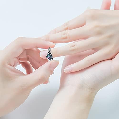 Šarene prstenove smole legura poklon zvona circon prsten za žene veličine nakit vjenčani prst