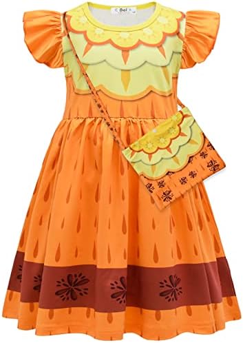 Choadam Mirabel haljina za djevojčice i malu djecu princeza haljina Isabella haljina 2T 4t 6t