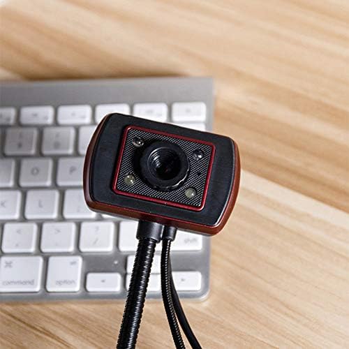Fansipro sa mikrofonom USB 3.0 HD 30fps Web kamera računarski Laptop Video Kamera PC Cam LED, 1.4 M kabl dugačak, crni