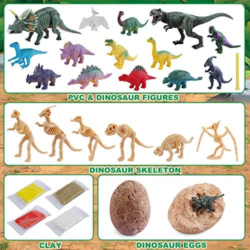Joyin Božićni Advent Kalendar 2022 sa dinosaurusom 24 dana Božićni kalendar odbrojavanja Dino igračka za djecu