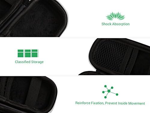 AGPTEK torbica za nošenje, Eva Patentni zatvarač za nošenje tvrdog poklopca za digitalne diktafone,