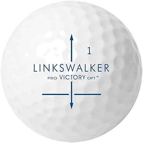 LinksWalker ProVictory Collegiate Logo 1 Desetak Strelica Za Poravnavanje Lopte Za Golf Na Lopti