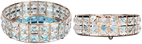 Dekorativna ladica, parfemska ladica od površinskog pocinčanog metalnog kristala široko se koristi za ključni nakit