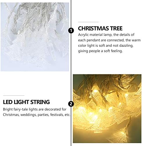 1pc Festival LED lampa svjetlo ukras božićno drvo privjesak Božić dekoracije