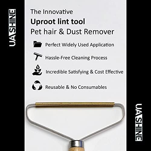 Uashine Uproot Lint Cleaner Pro Neštetno sredstvo za uklanjanje dlaka i krzna za kućne ljubimce
