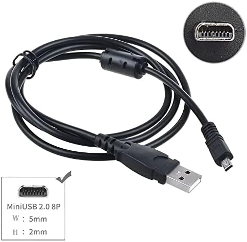 DDKXNDB USB PC podaci za sinkronizirani kabel kabela za Olympusovu kameru Stylus 7010 MJ U-7010 U7010