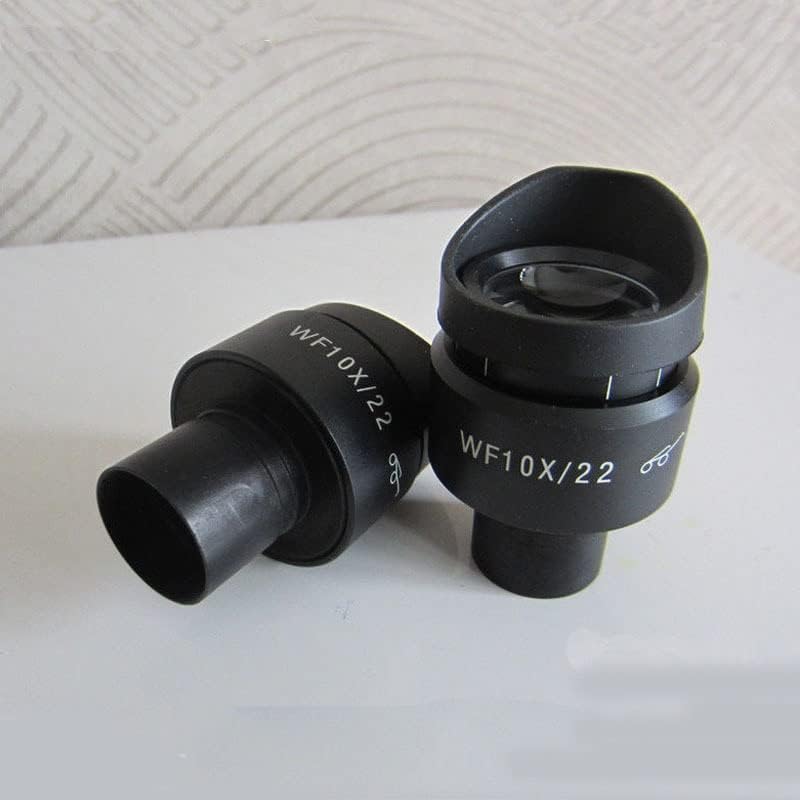 Komplet opreme za mikroskop za odrasle 2 kom sa gumenom zaštitom za oči Wf10x/22mm Stereo mikroskop okular