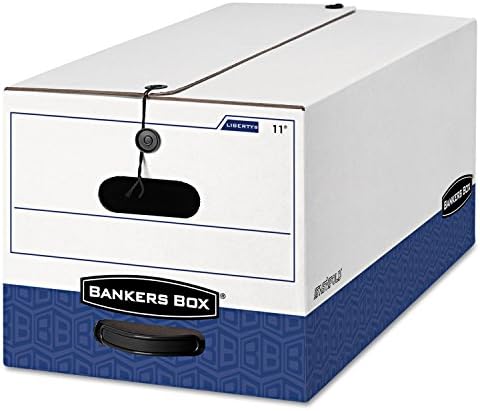 Bankers Box 00011 skladišne kutije, Ltr, 750lb kapa., 12-Inch X24-Inch X10-Inch, 12 / Ct, We / Be