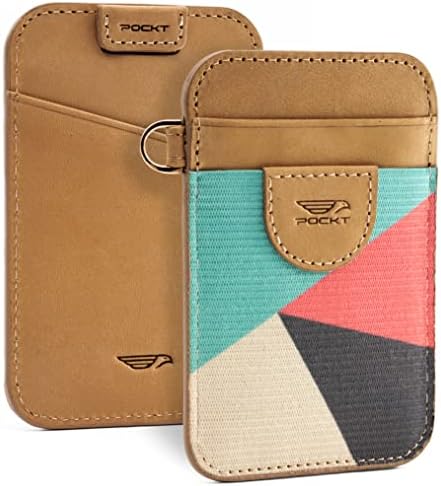 POCKT Slim Card Holder novčanik za muškarce i žene-minimalistički prednji džepni novčanik elastični držač