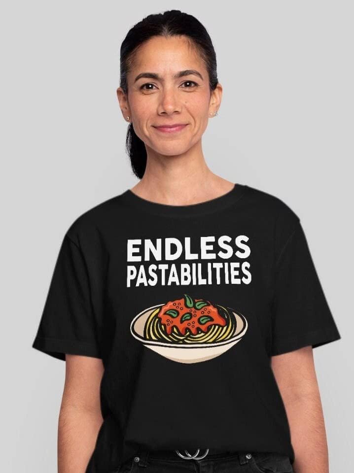 Beskrajne Pastabilities Pokloni Funny Pasta Špageti T-Shirt