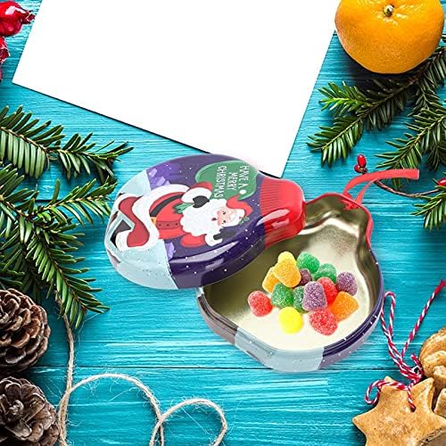 KESYOO 1PC Božićne tematske kutije za slatkiša lijepa kutija za lima za limnu dekorativni okvir