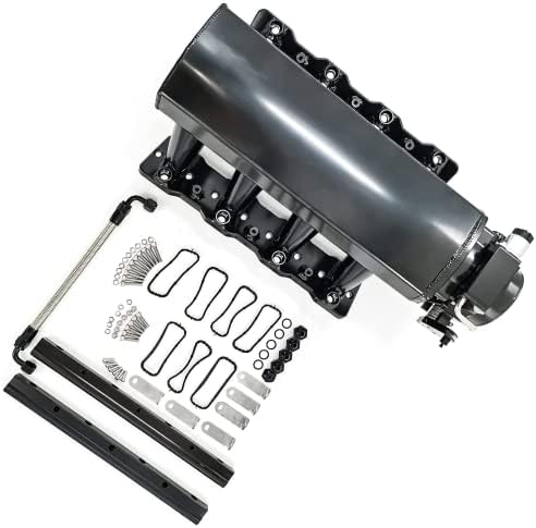 Dimaier ulazno razdjelnik 102 mm tijelo za gas sa senzorima za gas TPS IAC i šine za gorivo od lima METALNI